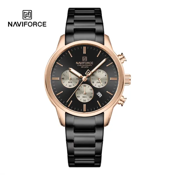 NAVIFORCE 8076 Multifunctional Quartz Men's Watch