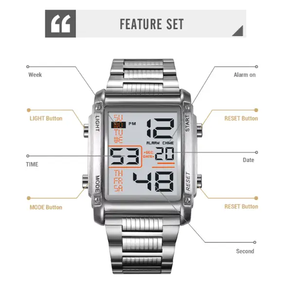 SKMEI 2206 Men Sport Watch