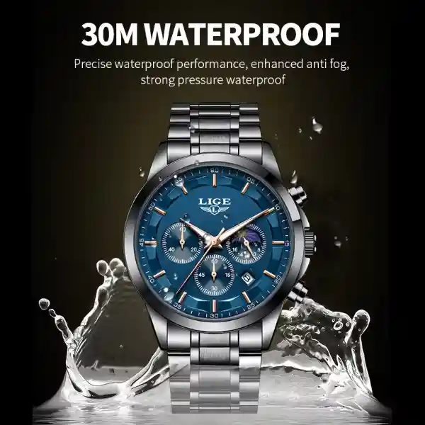 LIGE 89225 Men's Watch