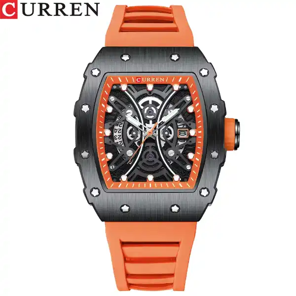 CURREN 8438 Men's Watch - orange