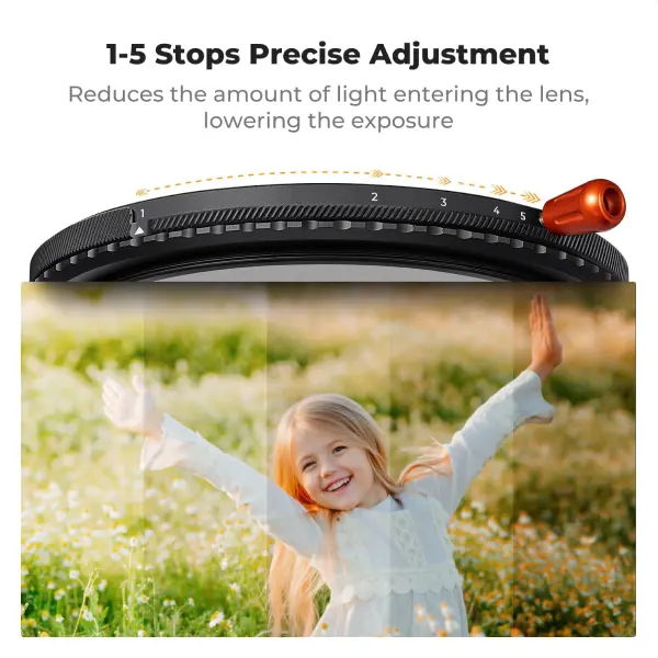 K&amp;F Concept X‑Series 3‑in‑1 CPL + Diffusion + Variable ND2–32 Filter