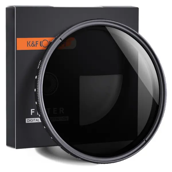 K&F Concept Variable Fader ND2-ND400 Filter (55mm) - selected variant