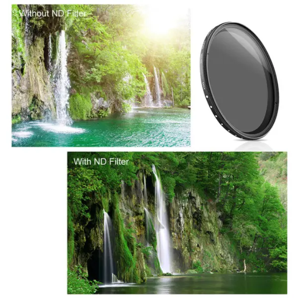 K&amp;F Concept Variable Fader ND2-ND400 Filter (55mm)
