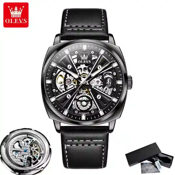 OLEVS 6685 Men's Watch - All Black