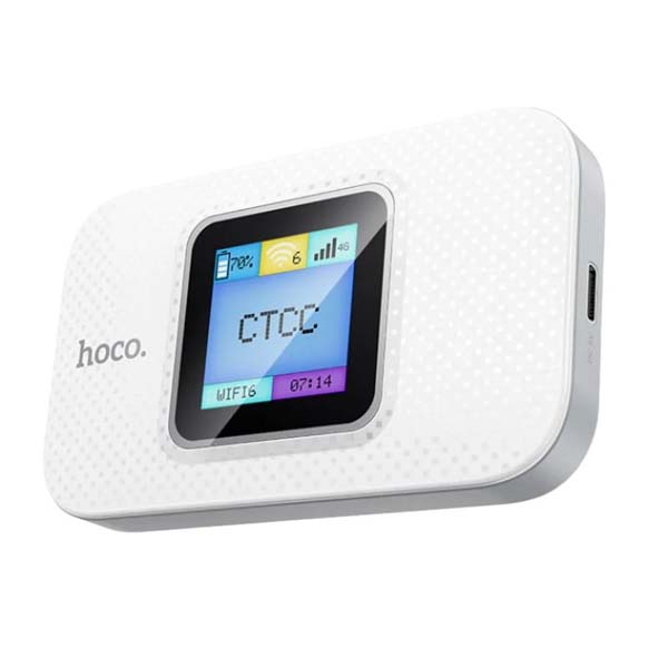 Hoco DQ12 Portable 4G LTE WiFi Hotspot with Display