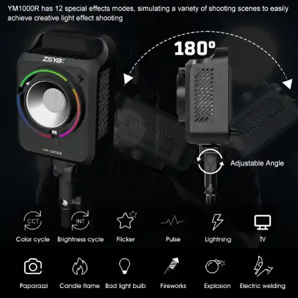 ZSYB YM1000R RGB Light
