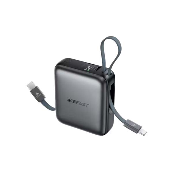 ACEFAST M23 Power Bank 10000mAh 22.5W Built-In Dual Cables
