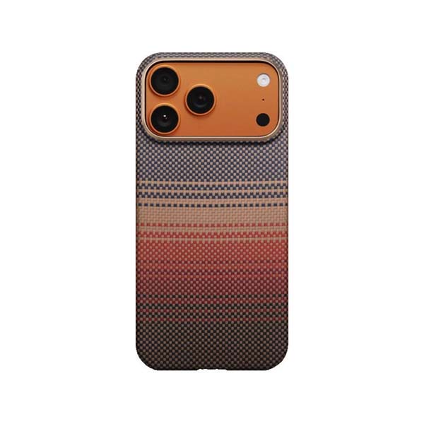 PITAKA Ultra-Slim Case Sunset Aramid Fiber Case for iPhone 17 Pro/Pro Max/Air