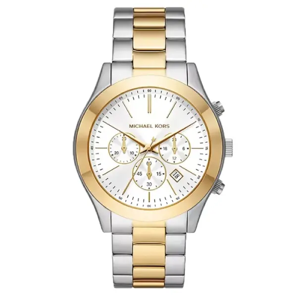 Michael Kors MK8986 Slim Runway White Dial Men's Watch