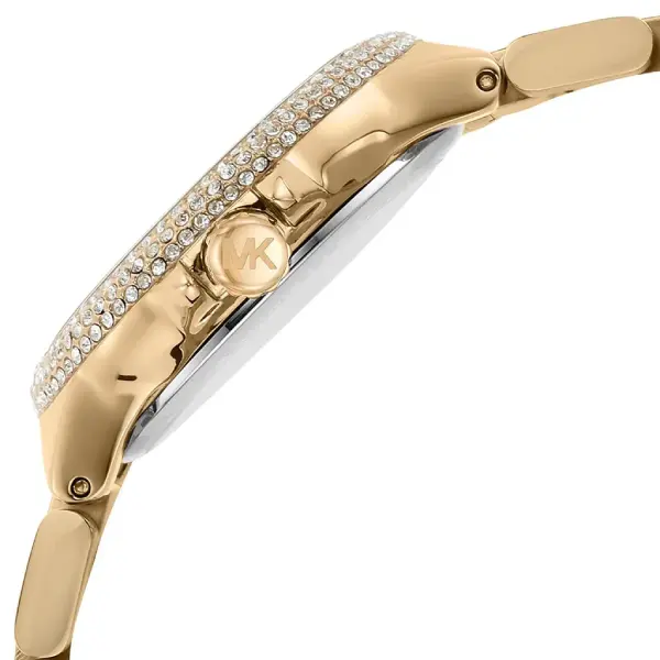 Michael Kors MK7196 Quartz Camille Crystal Red Dial Ladies Watch