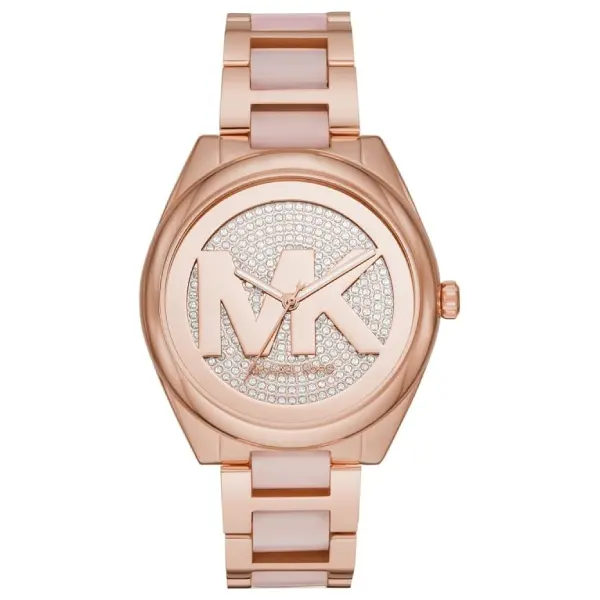 Michael Kors MK7089 Quartz Janelle Rose-Tone Ladies Watch