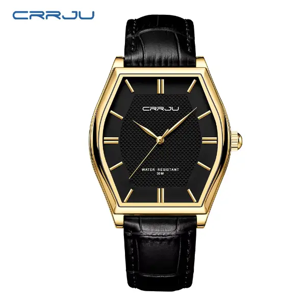 CRRJU 5020 Men's Watch - Black gold