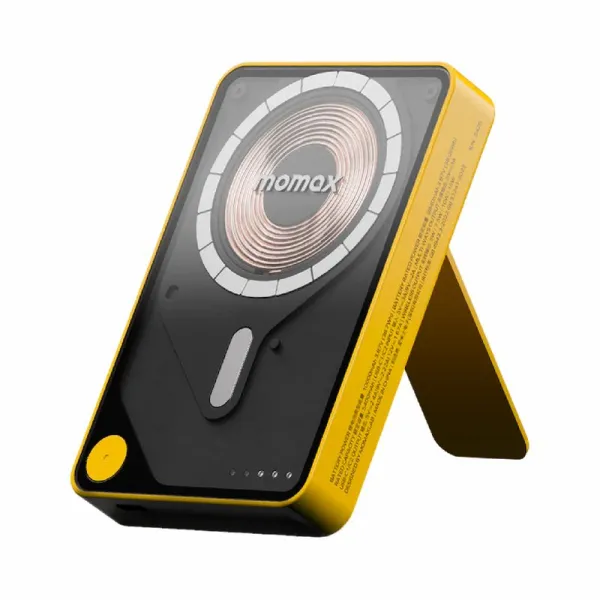 Momax 1-Power X Pro+ Magnetic Wireless Power Bank - Yellow