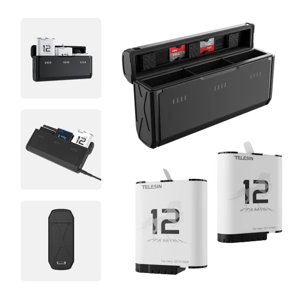 Telesin S0-ECB-02-TGP Gopro Battery