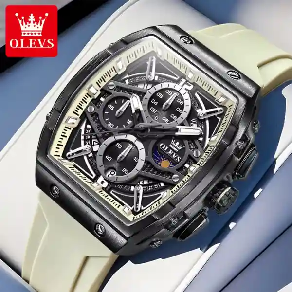 OLEVS 2975 Men's Watch - Beige