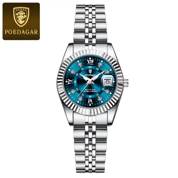 POEDAGAR 780 Women's Watch - 780 Silver Blue