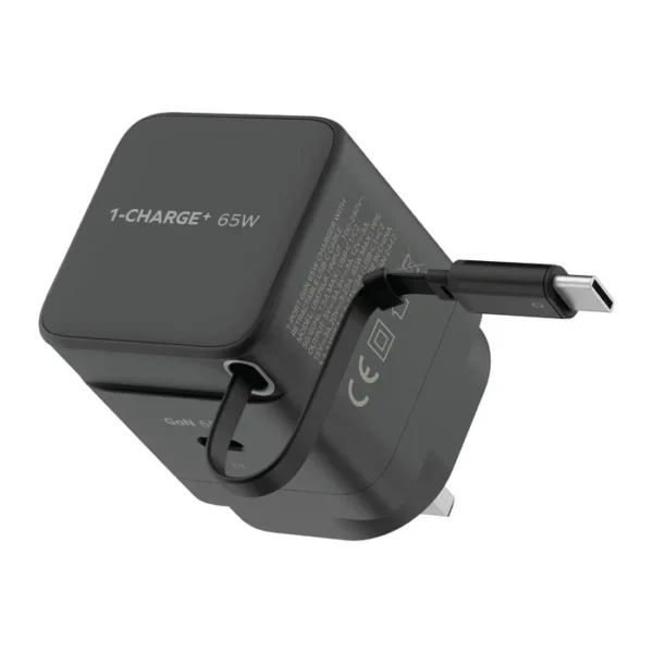 Momax-UM76-1-Charge-1-Port-GaN-65W-Charger-With-Built-In-Cable-4-600×600