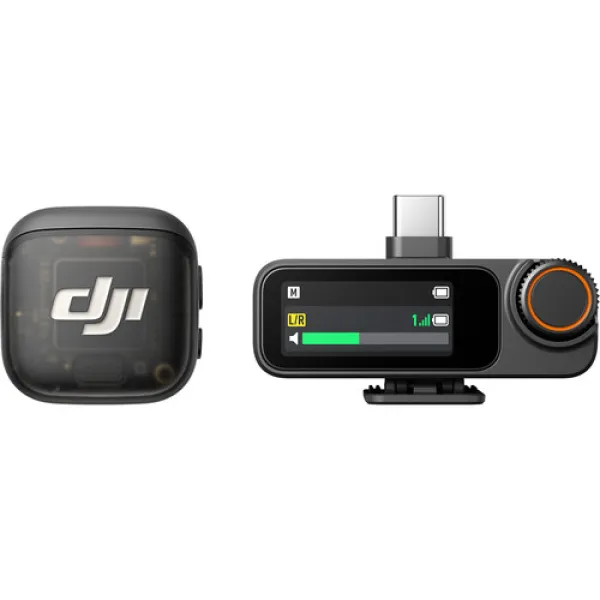 DJI Mic 3 (1TX + 1RX) Wireless Lavalier Mic
