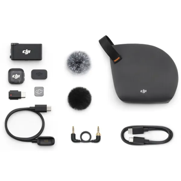 DJI Mic 3 (1TX + 1RX) Wireless Lavalier Mic