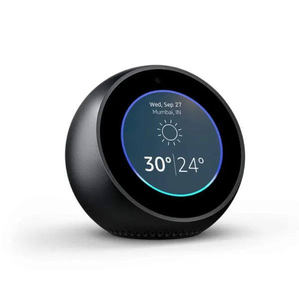 Echo-Spot-–-Smart-Alarm-Clock-with-Alexa-–-Black