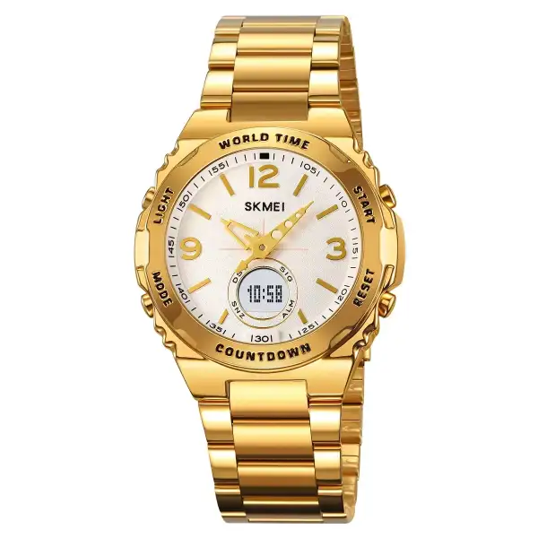 SKMEI 2310 Men's Watch - Gold