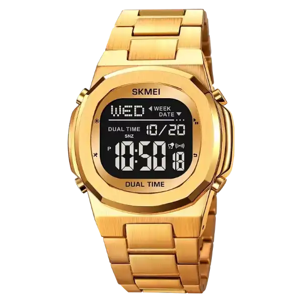 SKMEI 2004 Men's Watch - Gold Black