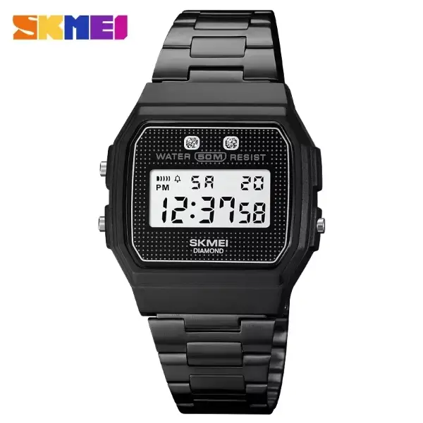 SKMEI 1952 Unisex Watch - Black