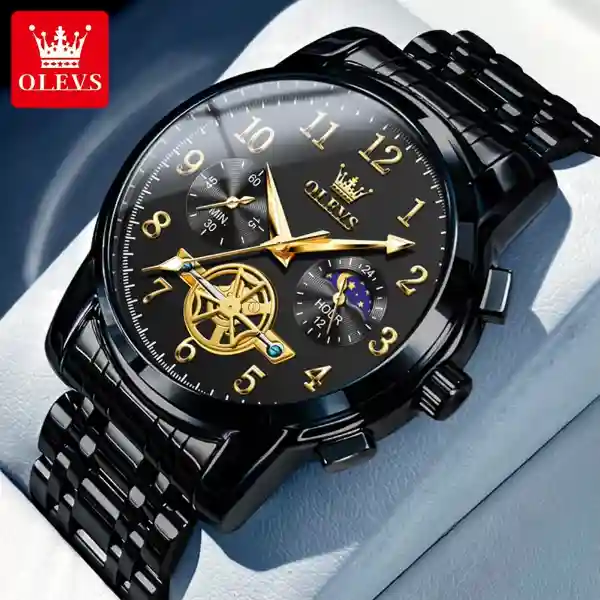 OLEVS 2900 Men's Watch - Black