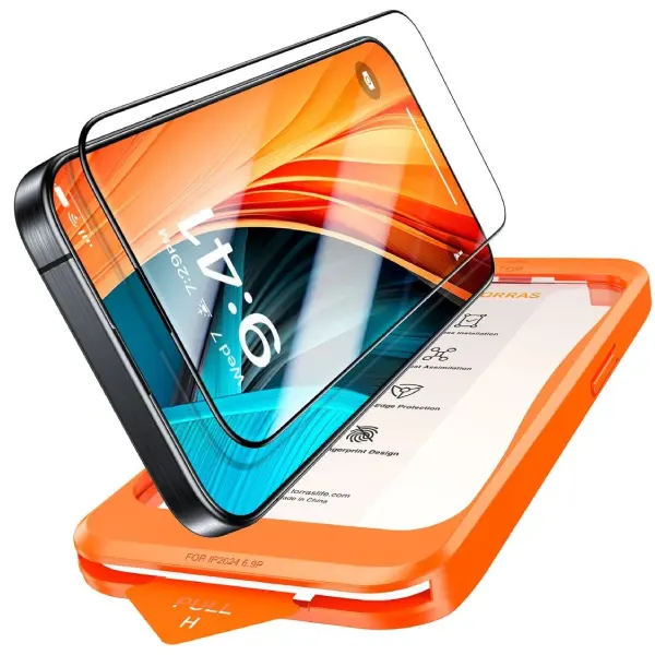 TORRAS Install Master Screen Protector for iPhone 17 Pro Max/ 16 Pro Max - selected variant