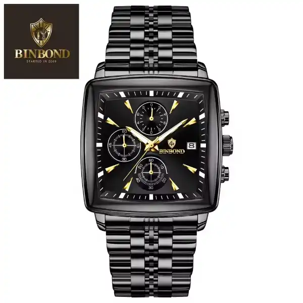 BINBOND V00115 Men's Watch - Black