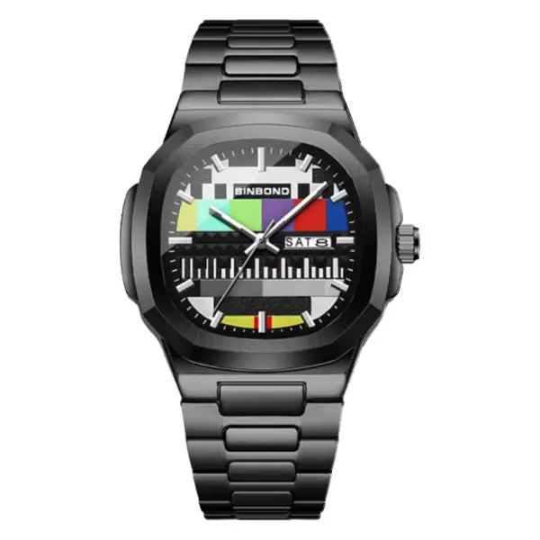 BINBOND W005 Men's Watch - Black