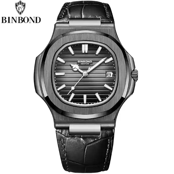 BINBOND B1885 Men's Watch - All Black