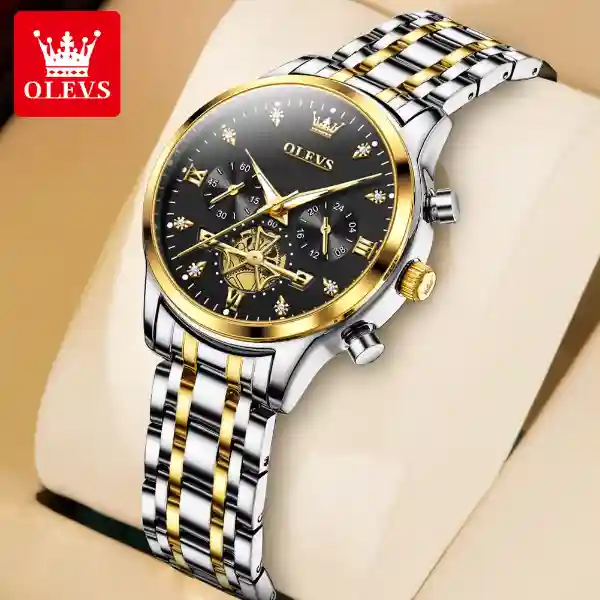 OLEVS 2897 Women's Watch - gold black