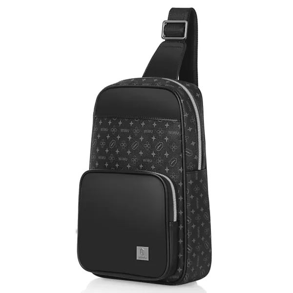 Wiwu Master Fingerprint Lock Crossbody Chest Bag 1