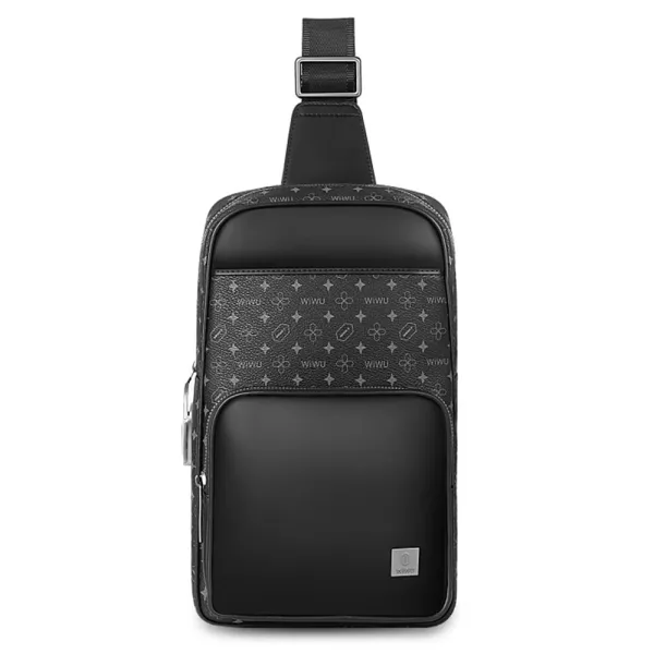Wiwu Master Fingerprint Lock Crossbody Chest Bag 2