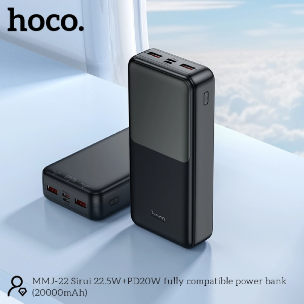 Hoco MMJ22 Sirui 22.5W+PD20W Fast Charging Power Bank (20000mAh)-2