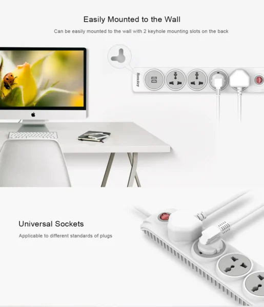 Huntkey SZN507 Power Strip 9