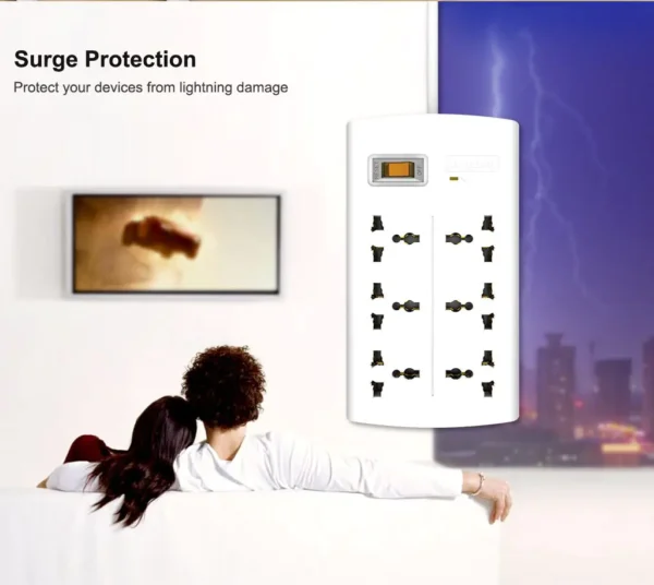 Huntkey SZM604 6 Ports Power Strip With Surge Protection 5