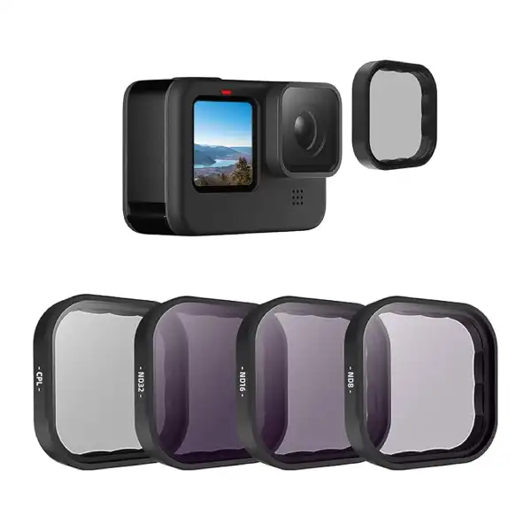 Telesin GP-FLT-903 ND & CPL Lens Filters Set for GoPro Hero 12_11_ 10_ 9