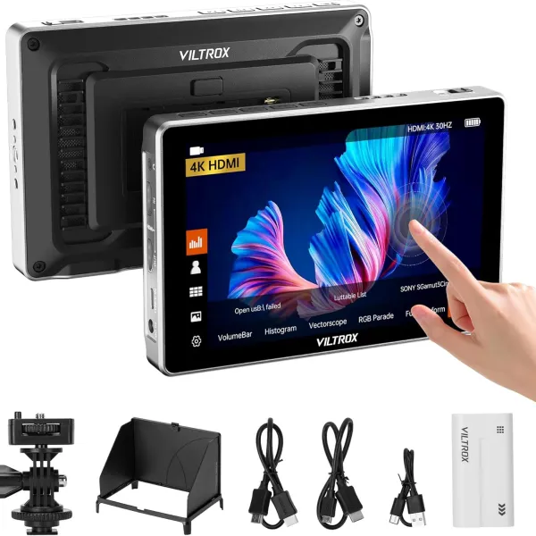Viltrox DC-L1 7 inch HDMI On-Camera Touchscreen Monitor 1