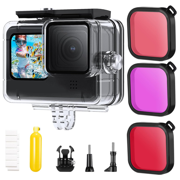 K&F Concept Waterproof Case with Dive Filters - selected variant