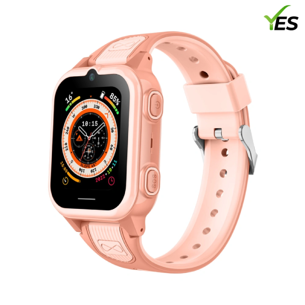 YES Kids Care 4G Smartwatch - Pink