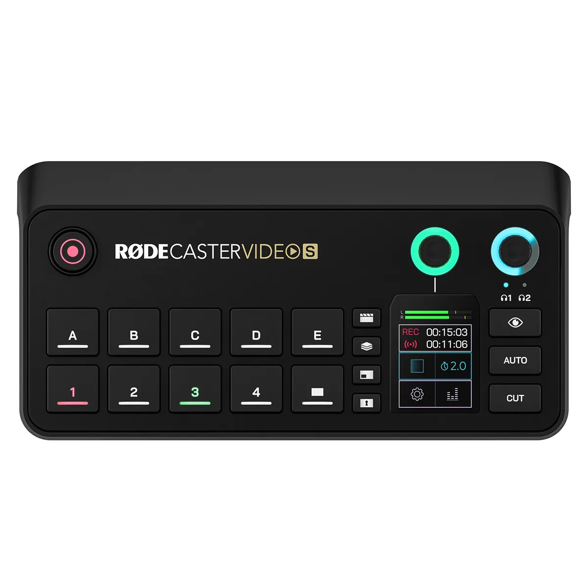RODE RODECaster Video S All-In-One Audio Video Console 2