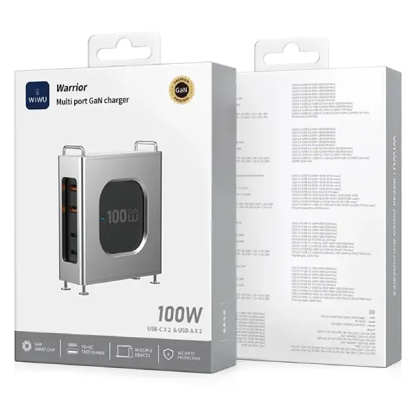 WiWU Wi G013 100W Warrior Multi port GaN Charger