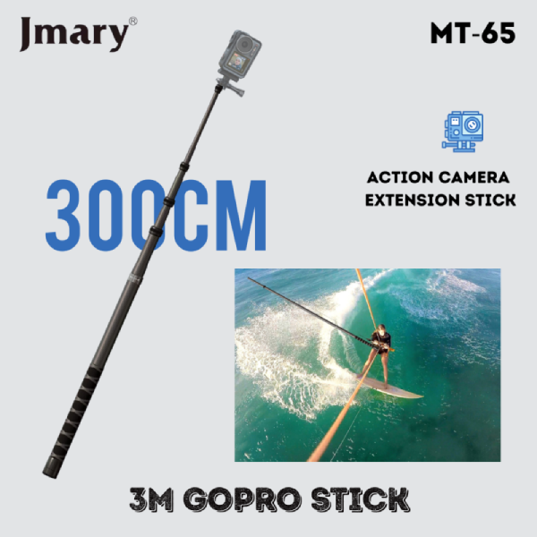 Jmary MT-65 Carbon Fiber GoPro Selfie Stick-2