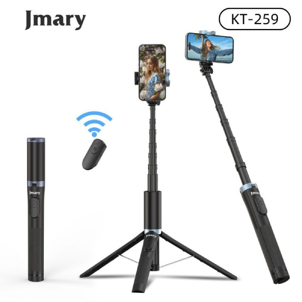 JMARY KT-259 Camera Phone Selfie Stick and Mini Tripods