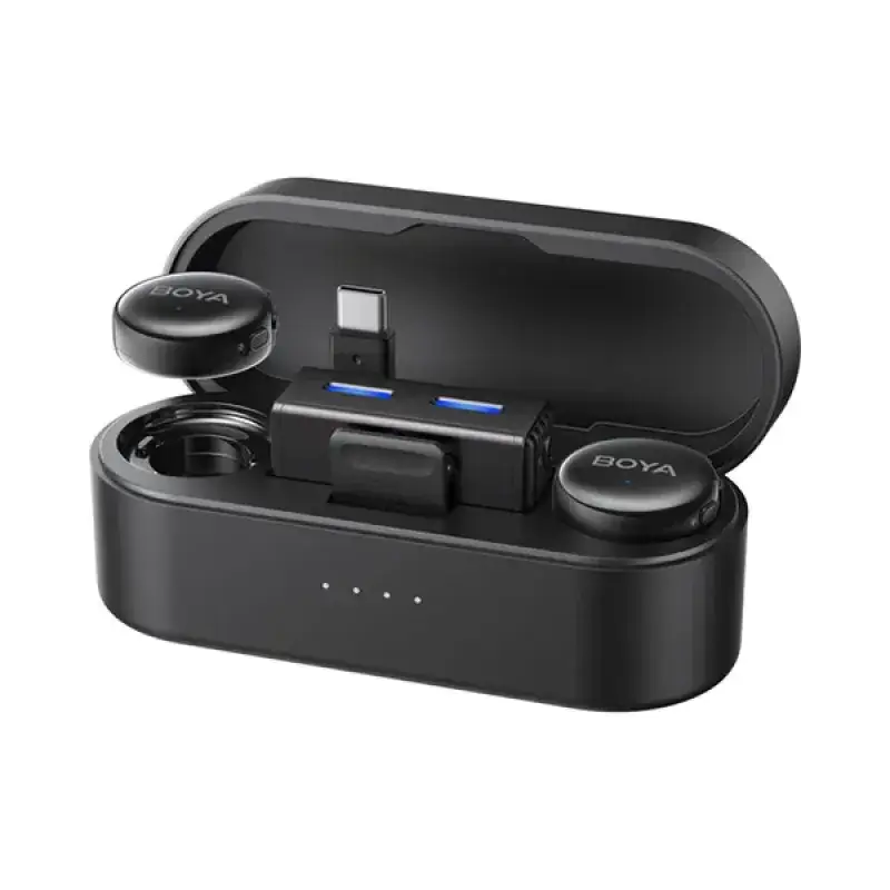 Boya BOYALINK 3 AI-Powered Button-Sized Wireless Microphone 1