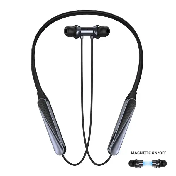 Valdus VS-70 Wireless Neckband Earphones with Magnetic On_Off Function