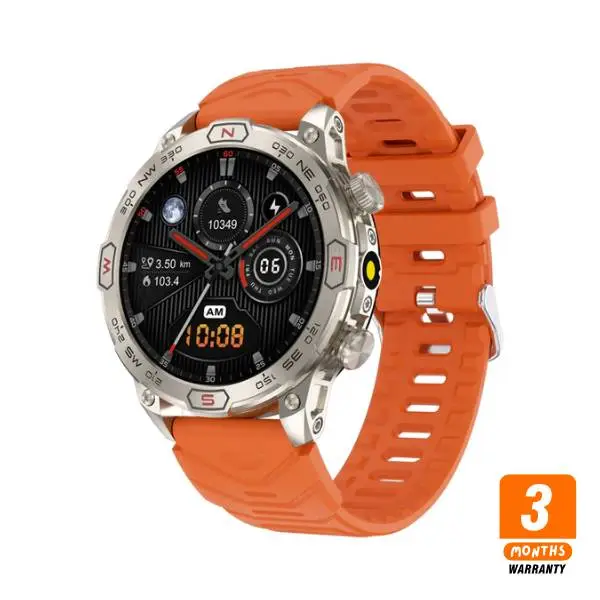 VALDUS VD36 PRO Rugged Smart Watch - Orange