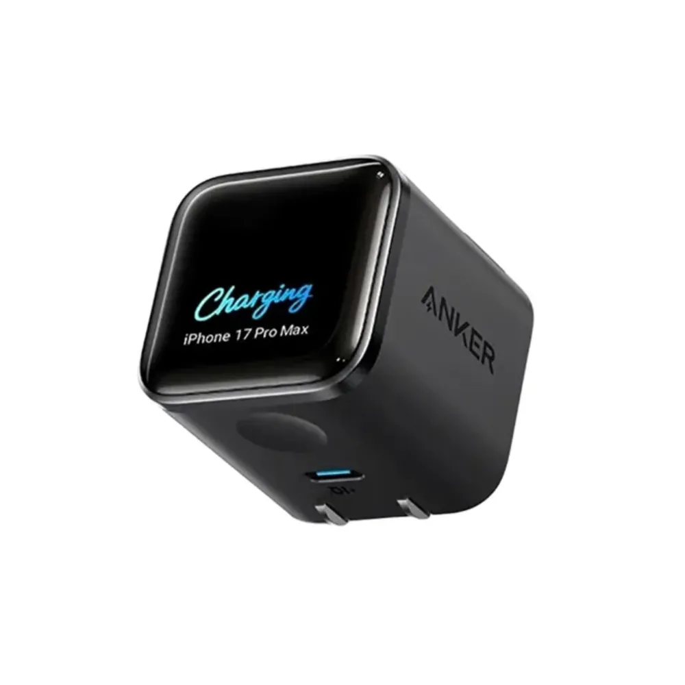 Anker Nano 45W GaN Charger with Display (A121D) - Black / Chinese